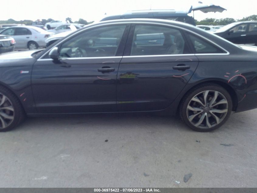 2013 AUDI A6 3.0T PREMIUM PLUS - WAUGGAFCXDN018058