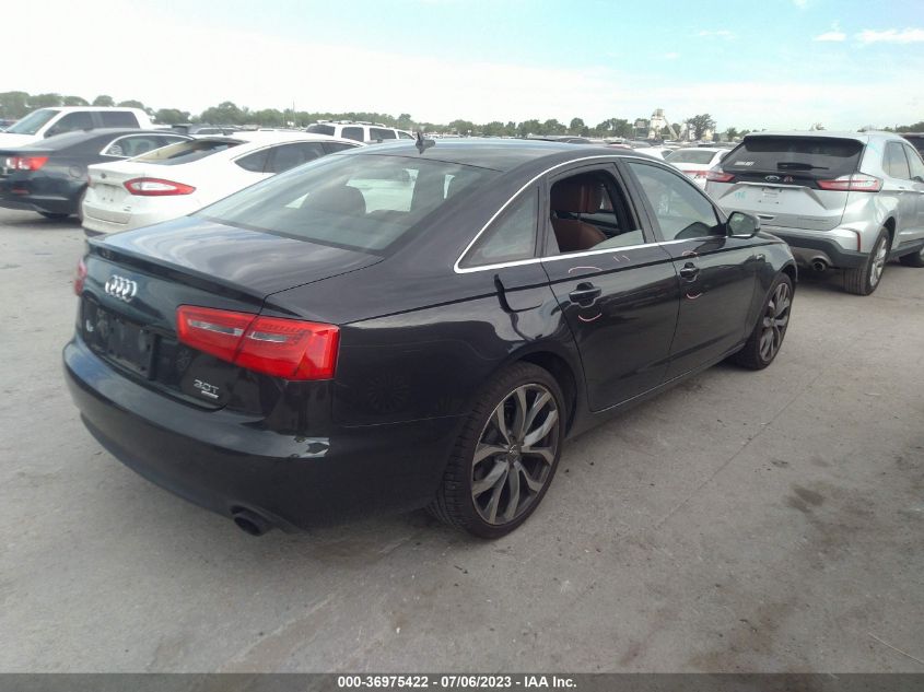 2013 AUDI A6 3.0T PREMIUM PLUS - WAUGGAFCXDN018058