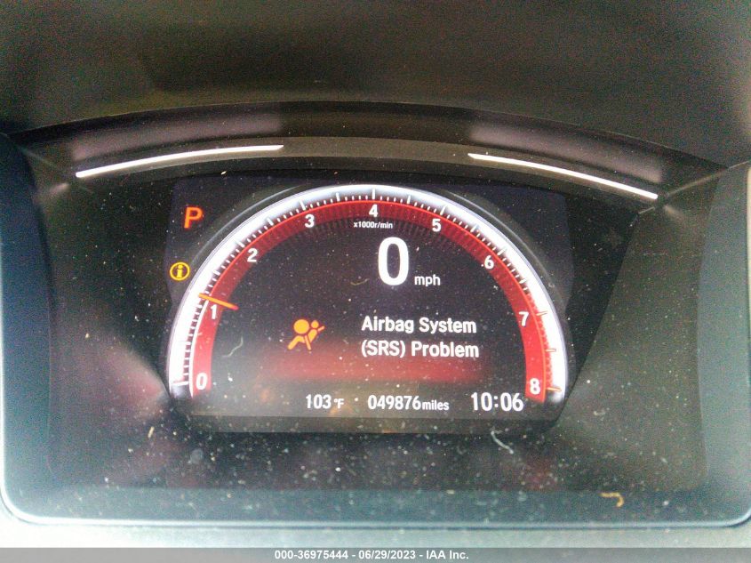 2019 HONDA CIVIC SEDAN SPORT - 19XFC2F87KE045330