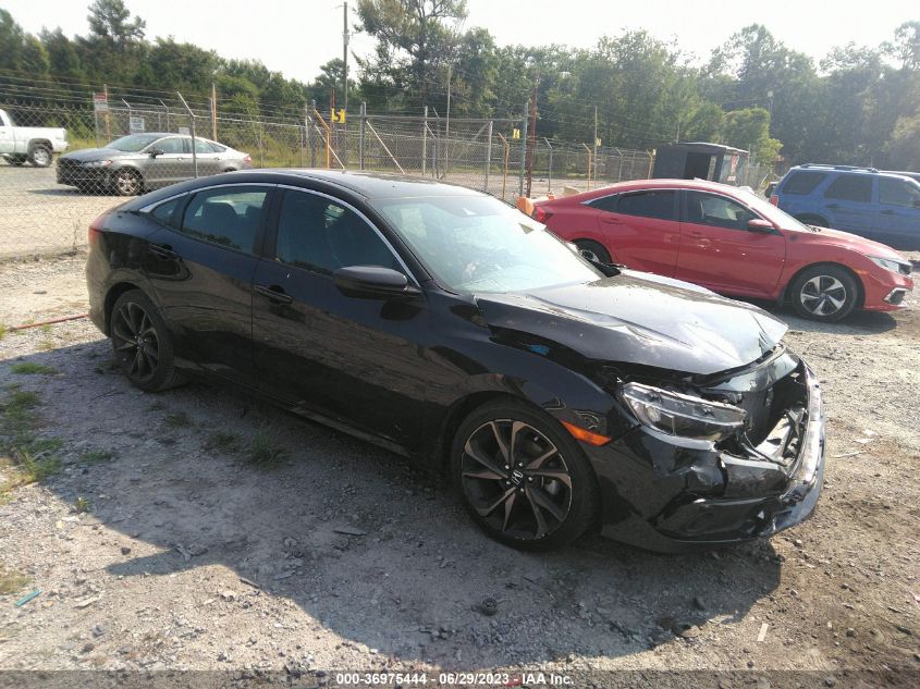 2019 HONDA CIVIC SEDAN SPORT - 19XFC2F87KE045330