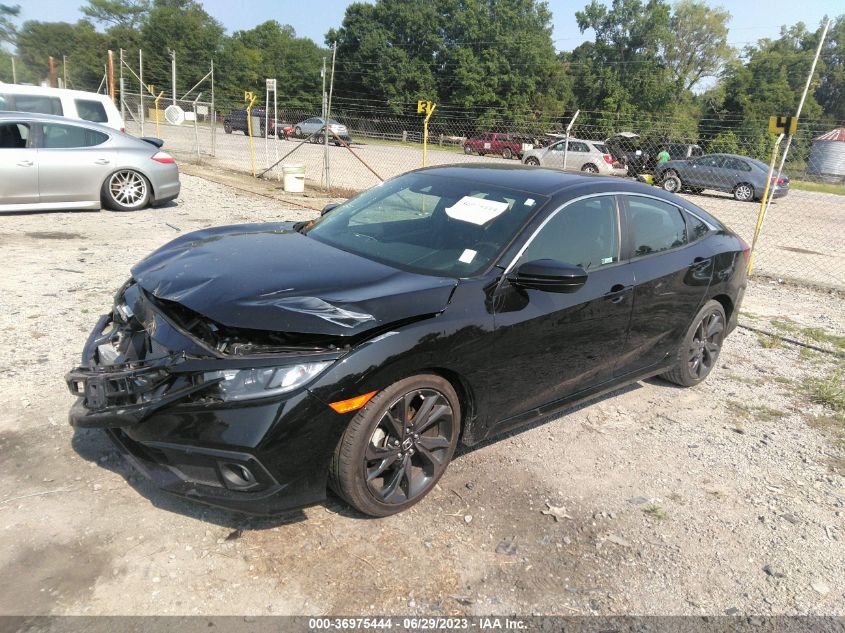 2019 HONDA CIVIC SEDAN SPORT - 19XFC2F87KE045330
