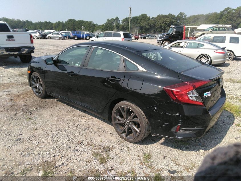 2019 HONDA CIVIC SEDAN SPORT - 19XFC2F87KE045330