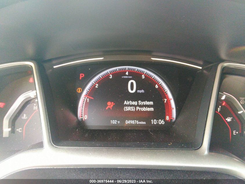 2019 HONDA CIVIC SEDAN SPORT - 19XFC2F87KE045330