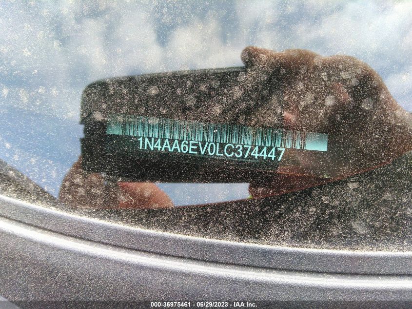 2020 NISSAN MAXIMA SR - 1N4AA6EV0LC374447