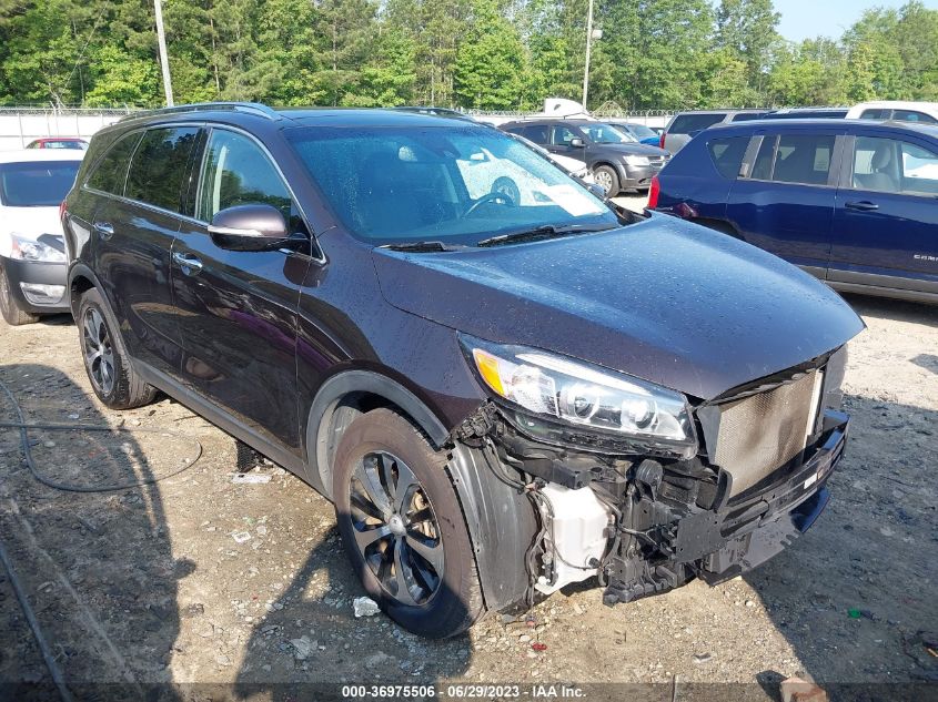 5XYPH4A52JG365316 KIA SORENTO EX V6 2018