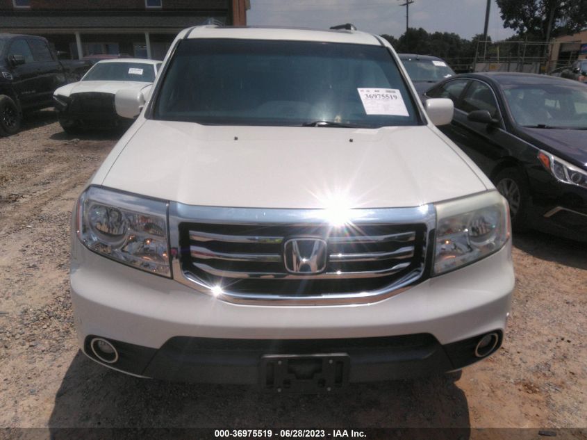 2013 HONDA PILOT TOURING - 5FNYF3H93DB035144