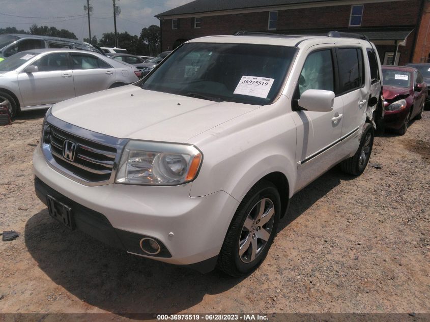 2013 HONDA PILOT TOURING - 5FNYF3H93DB035144