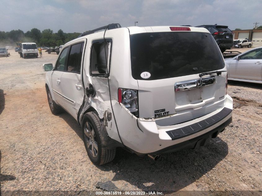 2013 HONDA PILOT TOURING - 5FNYF3H93DB035144
