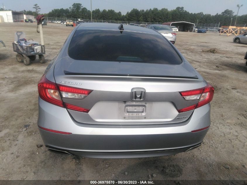 2021 HONDA ACCORD SEDAN SPORT - 1HGCV1F32MA008673