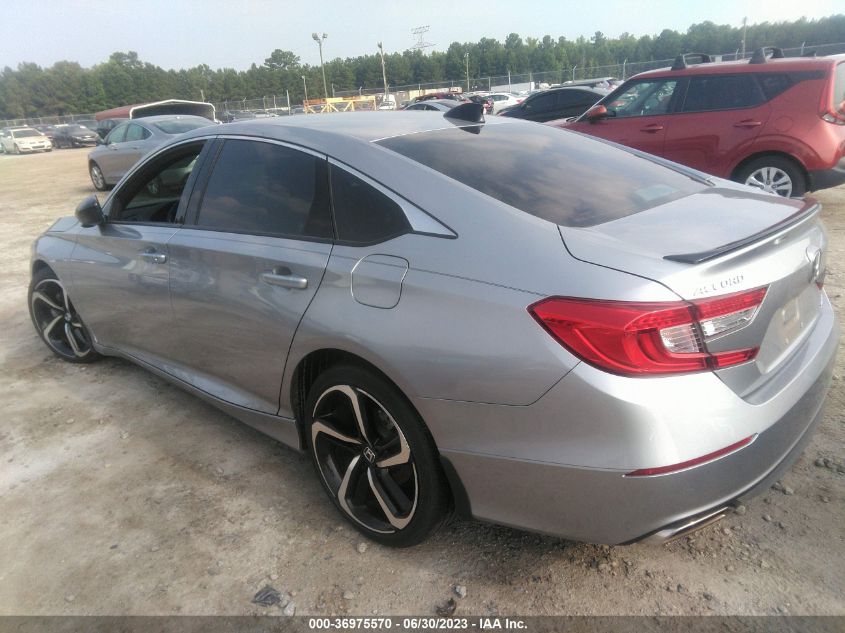 2021 HONDA ACCORD SEDAN SPORT - 1HGCV1F32MA008673