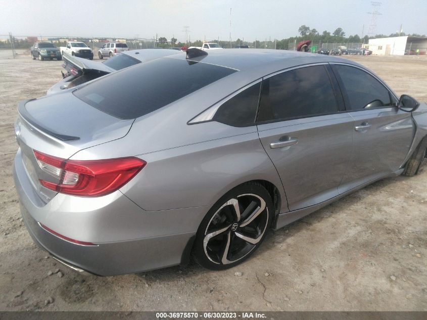 2021 HONDA ACCORD SEDAN SPORT - 1HGCV1F32MA008673