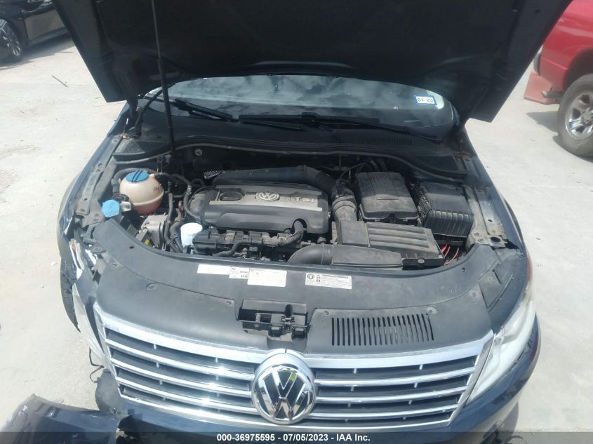 2013 VOLKSWAGEN CC SPORT PLUS - WVWBN7ANXDE513360