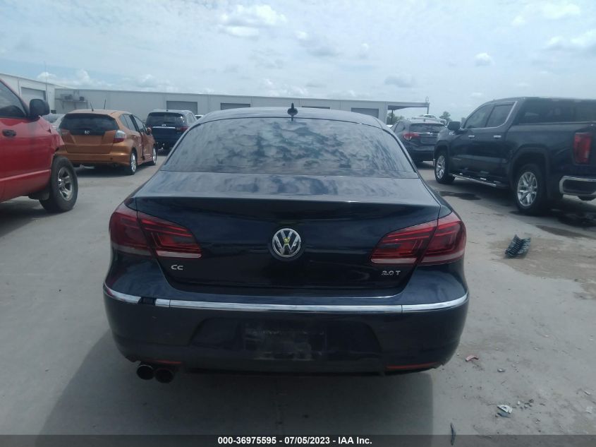 2013 VOLKSWAGEN CC SPORT PLUS - WVWBN7ANXDE513360