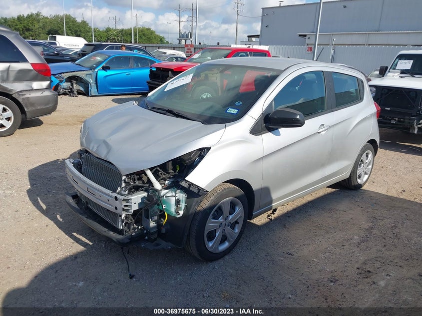 VIN KL8CB6SAXNC022182 2022 CHEVROLET SPARK LS