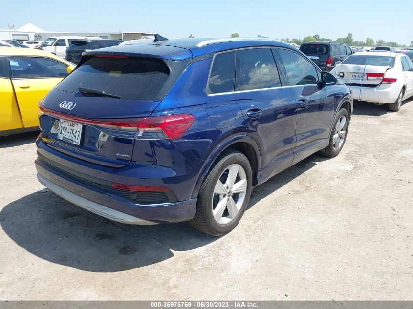 2022 AUDI Q4 E-TRON PRESTIGE WA1J2BFZ1NP054528