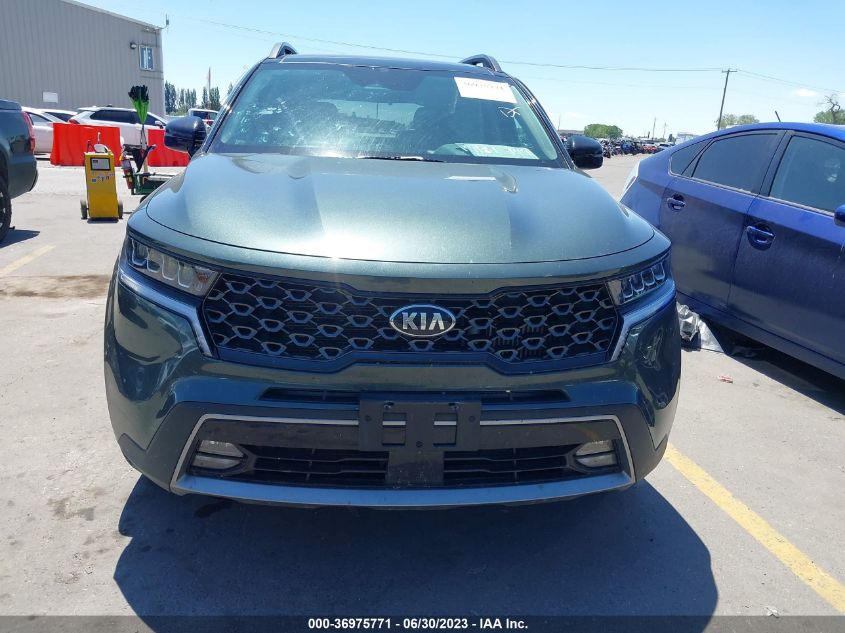 2021 KIA SORENTO EX - 5XYRHDLF7MG061689