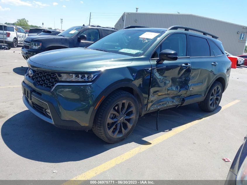 2021 KIA SORENTO EX - 5XYRHDLF7MG061689