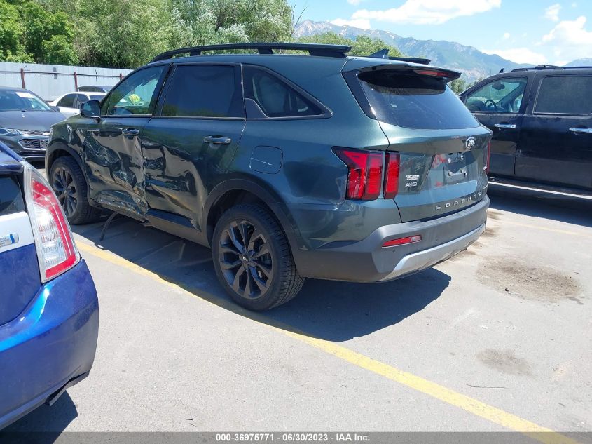 2021 KIA SORENTO EX - 5XYRHDLF7MG061689