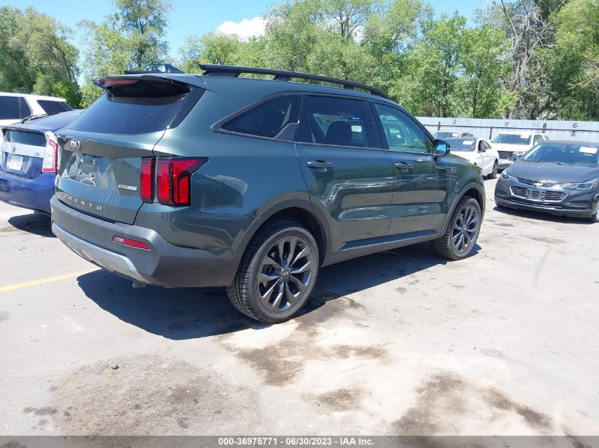 2021 KIA SORENTO EX - 5XYRHDLF7MG061689