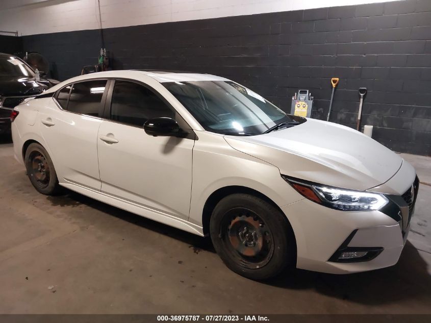 2022 NISSAN SENTRA SR - 3N1AB8DV2NY204141