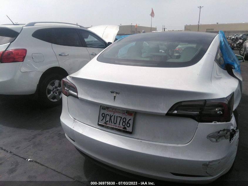 2022 TESLA MODEL 3 - 5YJ3E1EA1NF320295