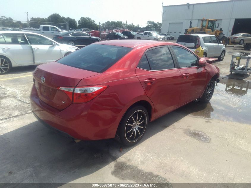 2016 TOYOTA COROLLA L/LE/S/S PLUS/LE PLUS - 2T1BURHE6GC548568