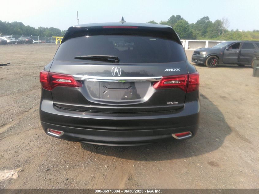 2014 ACURA MDX TECH PKG - 5FRYD4H48EB027945