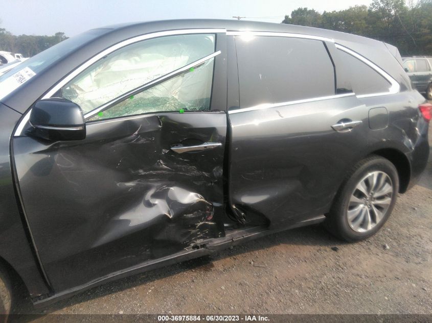 2014 ACURA MDX TECH PKG - 5FRYD4H48EB027945