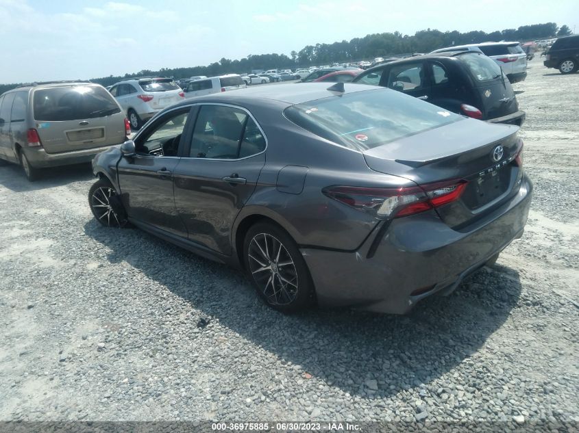 2022 TOYOTA CAMRY SE/SE NIGHT SHADE - 4T1G11AK5NU066525