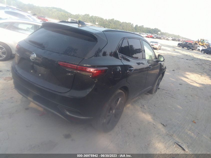 2021 BUICK ENVISION PREFERRED - LRBAZLR44MD163409