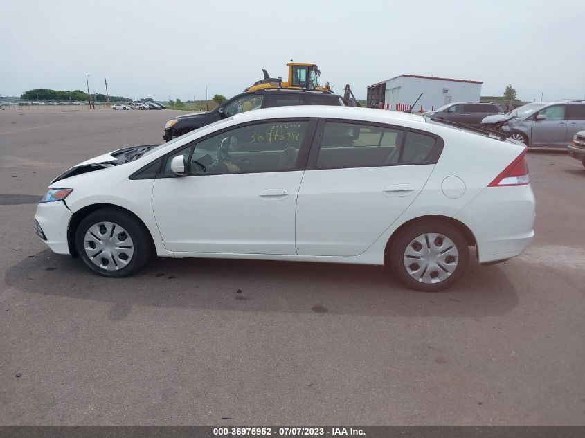 2014 HONDA INSIGHT - JHMZE2H35ES003165