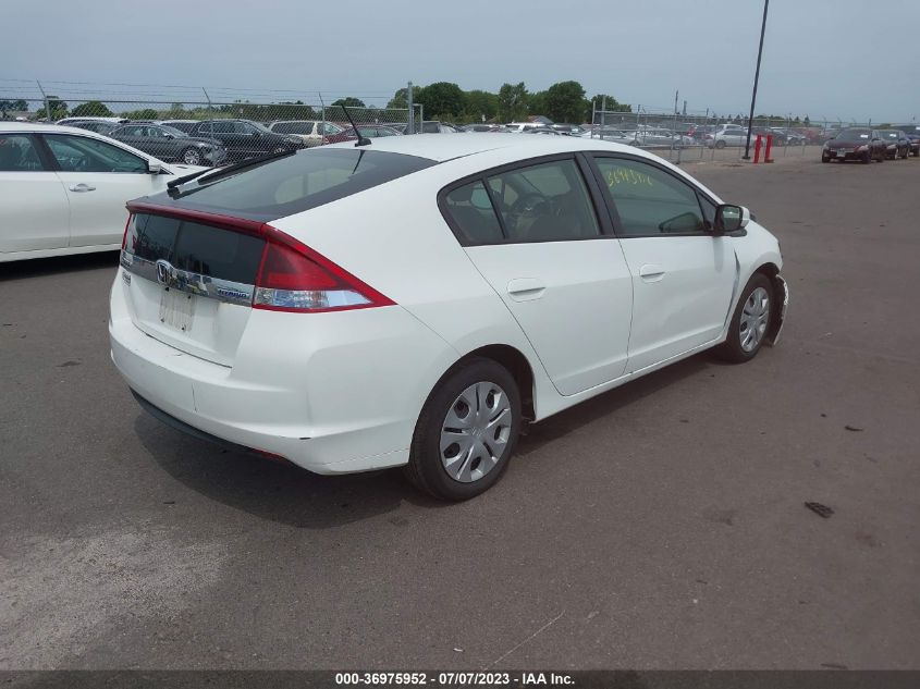 2014 HONDA INSIGHT - JHMZE2H35ES003165