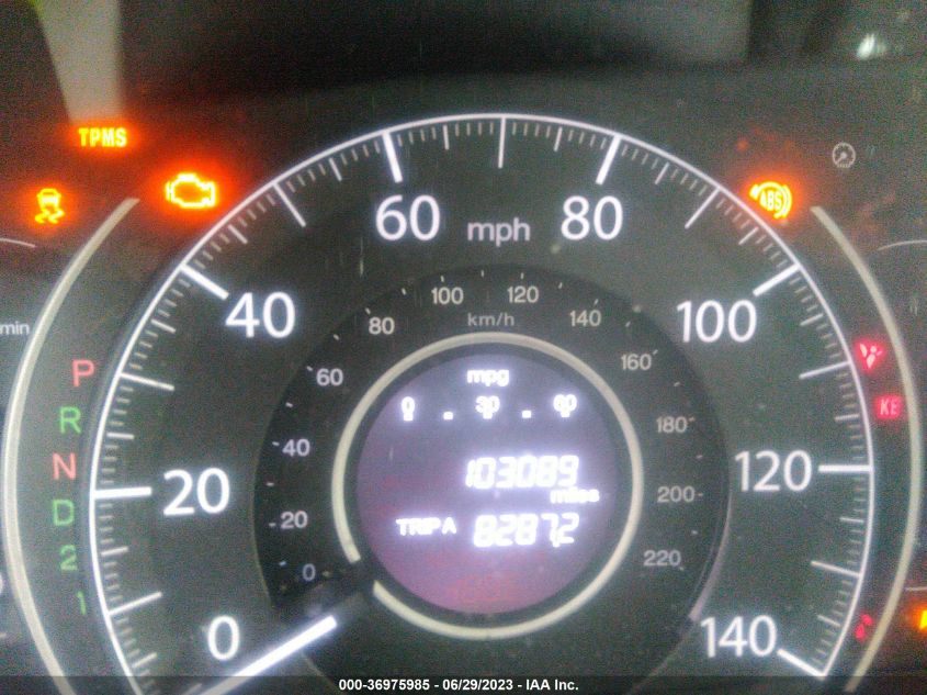 2013 HONDA CR-V EX-L - 5J6RM4H75DL074761