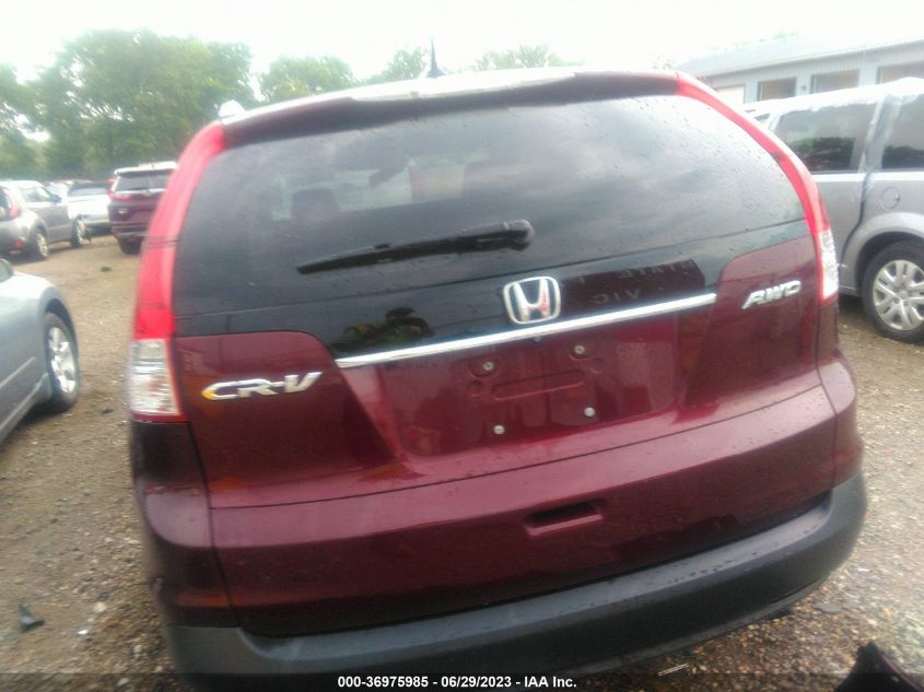 2013 HONDA CR-V EX-L - 5J6RM4H75DL074761