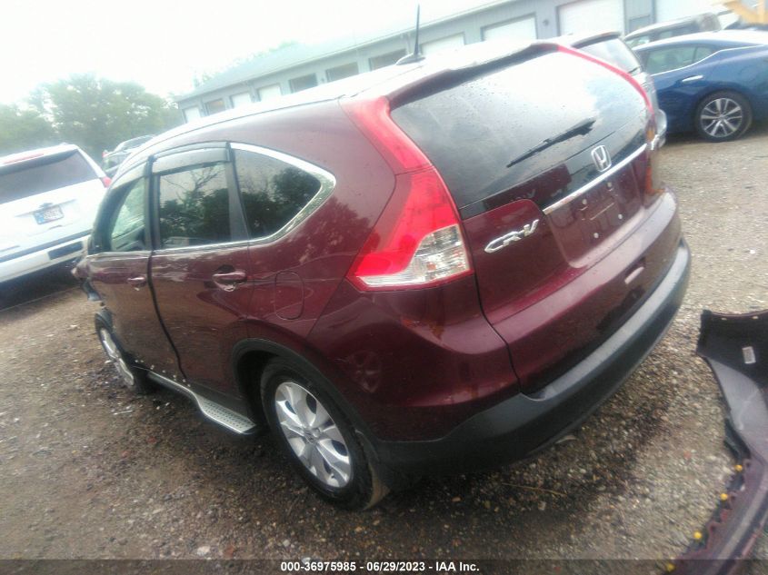 2013 HONDA CR-V EX-L - 5J6RM4H75DL074761