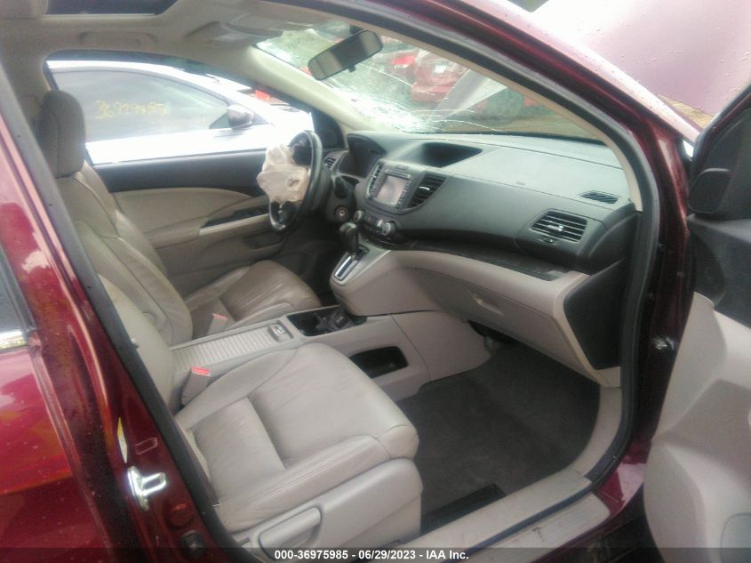 2013 HONDA CR-V EX-L - 5J6RM4H75DL074761