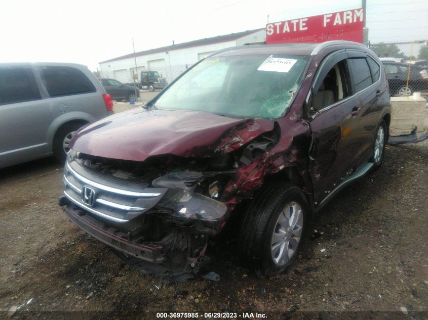 2013 HONDA CR-V EX-L - 5J6RM4H75DL074761