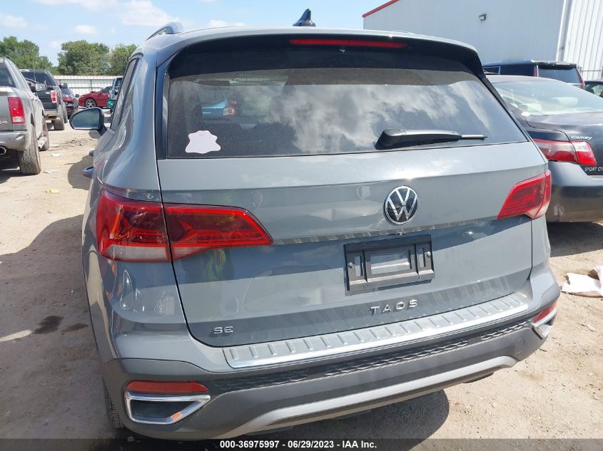 2022 VOLKSWAGEN TAOS SE - 3VVTX7B26NM076439