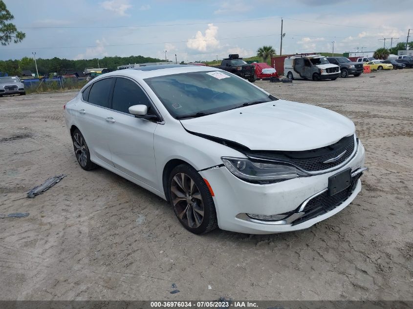 2015 CHRYSLER 200 C - 1C3CCCCB7FN535684