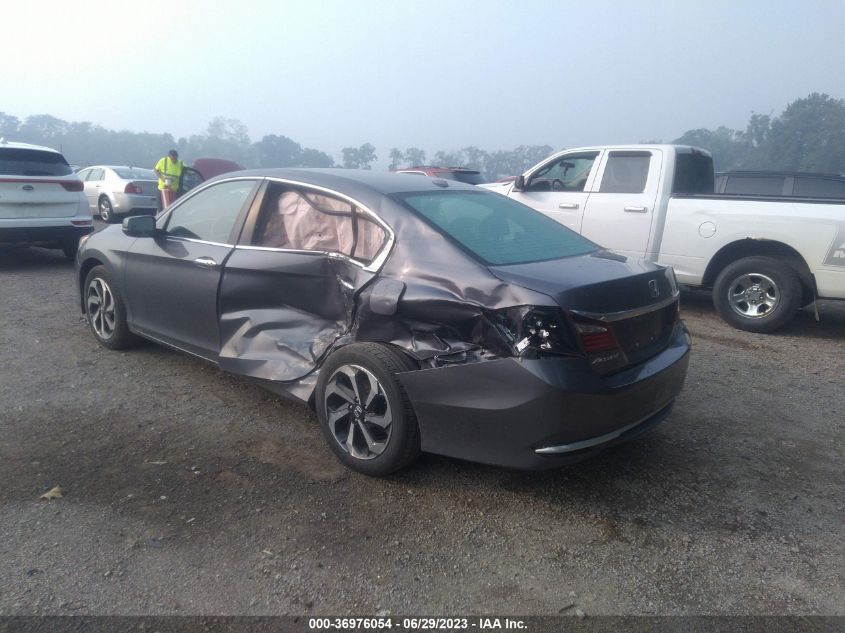 2016 HONDA ACCORD SEDAN EX - 1HGCR2F75GA140778