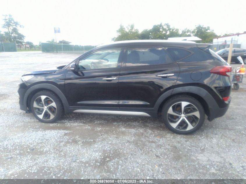 2017 HYUNDAI TUCSON LIMITED - KM8J33A23HU346962