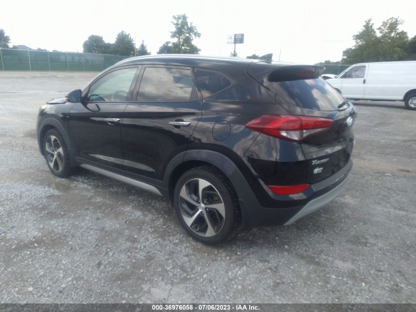 2017 HYUNDAI TUCSON LIMITED - KM8J33A23HU346962