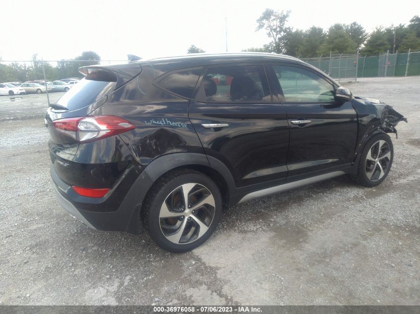 2017 HYUNDAI TUCSON LIMITED - KM8J33A23HU346962