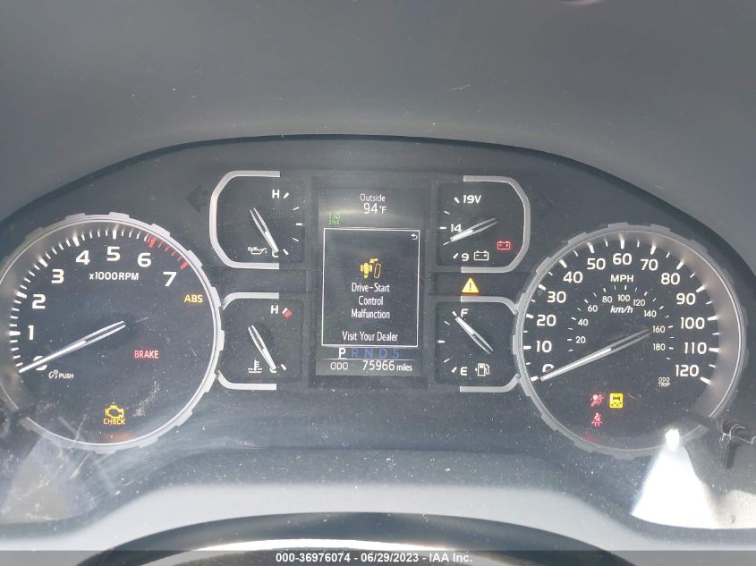 2019 TOYOTA TUNDRA 4WD SR5 - 5TFDW5F1XKX851066