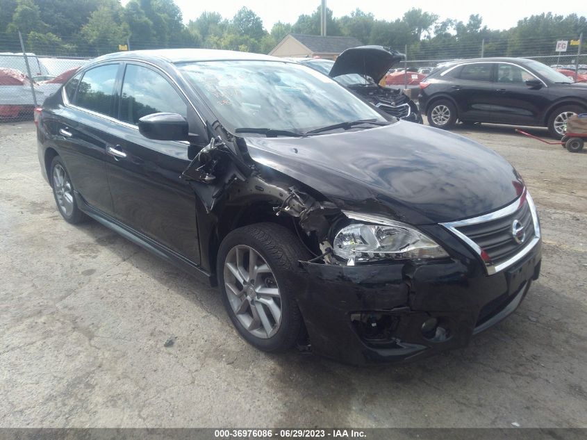 2014 NISSAN SENTRA SR - 3N1AB7APXEY283543