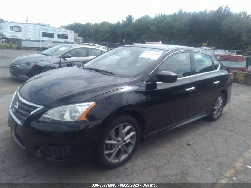 2014 NISSAN SENTRA SR - 3N1AB7APXEY283543