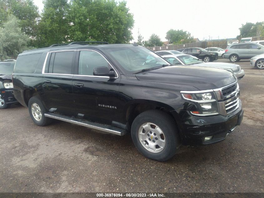 2016 CHEVROLET SUBURBAN LT - 1GNSKHKC5GR197978
