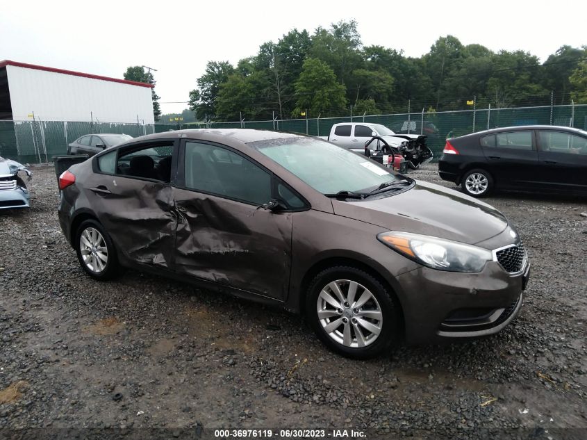 2014 KIA FORTE LX - KNAFX4A62E5064130