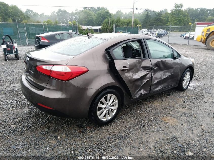2014 KIA FORTE LX - KNAFX4A62E5064130