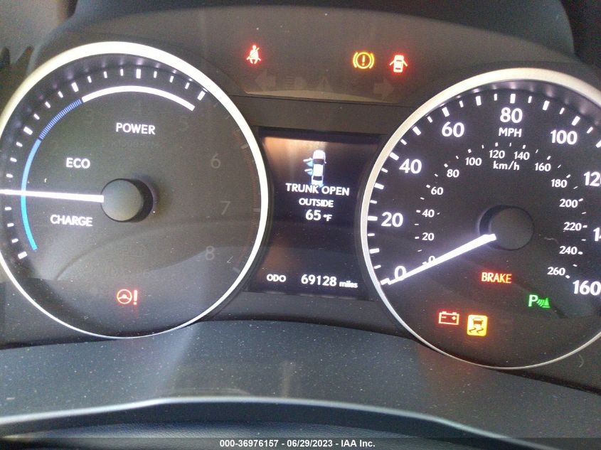 2015 LEXUS ES 300H HYBRID - JTHBW1GG0F2091993